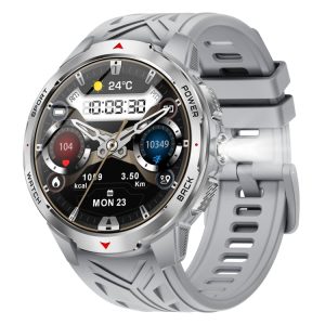 CR126 Smart Watch – 1100mAh Battery | 3ATM Waterproof | Music Control