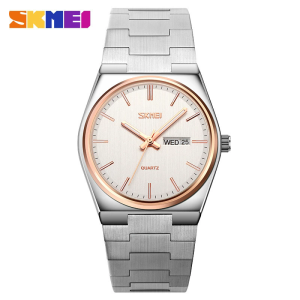 SKMEI Watch Luxury Stainless Steel Multi-functional Waterproof Watches Relojes