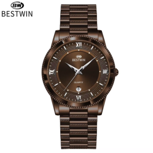 BESTWIN 232 Design Men's Watch Waterproof Stainless Steel Strap Luminous